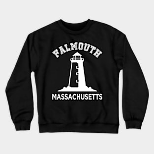 Falmouth Cape Cod Lighthouse Crewneck Sweatshirt